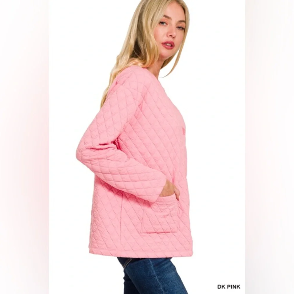 Z23 Zenana C13 QUILTED JACKET AND PANTS SET - Picture 11 of 12